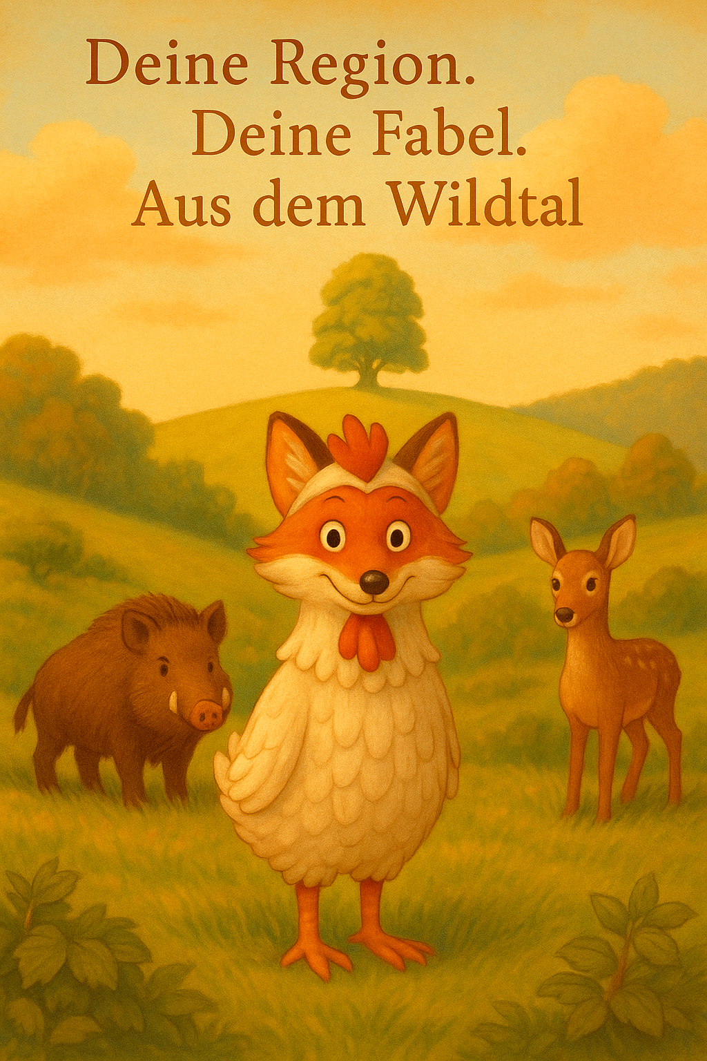 Der als Huhn verkleidete Fuchs